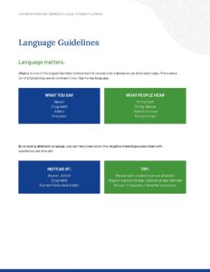 Language Guidelines